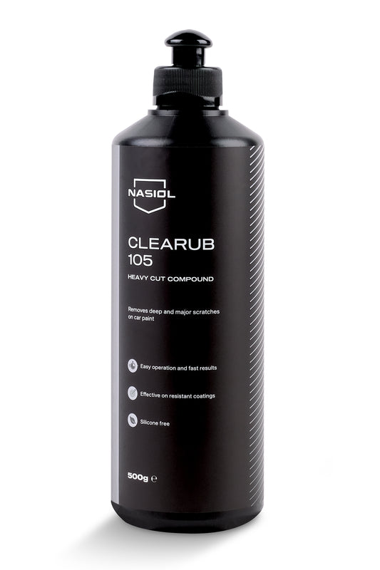 Nasiol CleaRub 105 Heavy Cut Compound | Professional High-Gloss Heavy Cutting Polish
