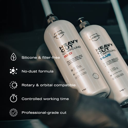 Nasiol Blue | Premium Professional Heavy Cut Compound System for DA compounding - 1000g (Copy)